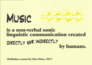 See Don's TEDx talk about defining music.